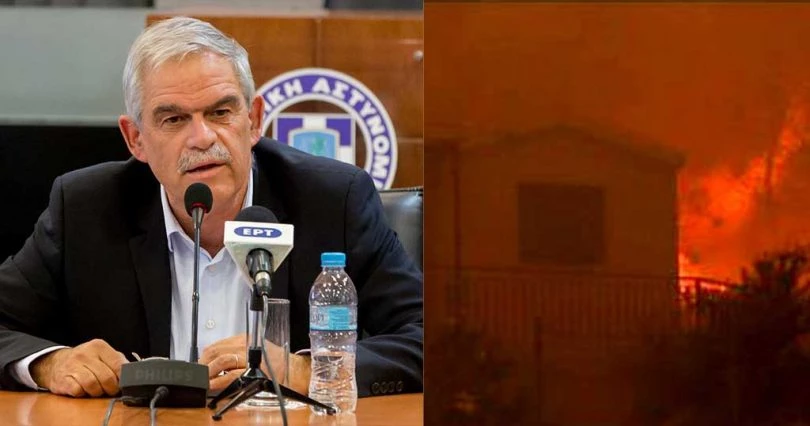 Τόσκας σε μια συνέντευξη ντροπή: «Παραιτήθηκα αλλά…» -«Δεν θα έκανα τίποτα διαφορετικό»: Σοκ από την απάντηση του Αρχηγού της ΠΥ με 84 νεκρούς- Αυτο-αποθεώνονται!